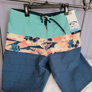 BILLABONG BOARD SHORTS BATHING SUIT SIZE 30